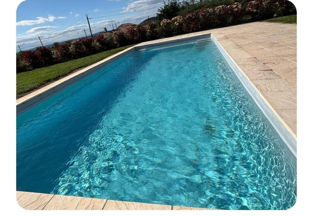 Villa Familiale Avec Piscine, Jardin A 10 Mn D'Uzes Flaux المظهر الخارجي الصورة